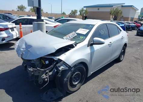 2014 Toyota Corolla L/Le/Le Plus/Le Premium/S/S Plus/S Premium из США, поврежденный, VIN 5YFBURHE9EP162434